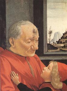 Domenico Ghirlandaio Portrait of an Old Man with a Young Boy (mk05)